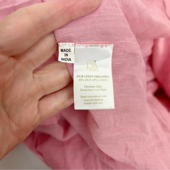 LA FUORI Petaleeza Corset Gown in Peony Size S - Picture 10 of 13